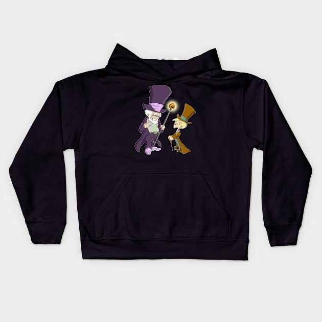 second ring Kids Hoodie by bobgoodallart